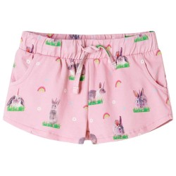 Kindershorts mit Kordelzug Hellrosa 140