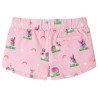 Kindershorts mit Kordelzug Hellrosa 116