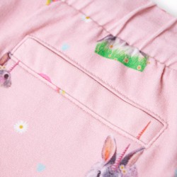 Kindershorts mit Kordelzug Hellrosa 116