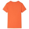 Kinder-T-Shirt Hellorange 92