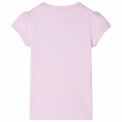 Kinder-T-Shirt Hellrosa 128