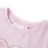 Kinder-T-Shirt Hellrosa 128