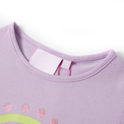 Kinder-T-Shirt Lila 92