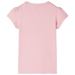 Kinder-T-Shirt Hellrosa 128