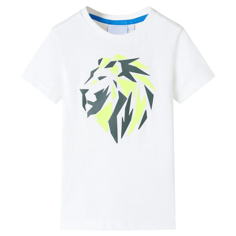 Kinder-T-Shirt Ecru 128