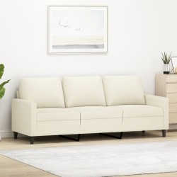 3-Sitzer-Sofa Creme 180 cm...