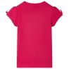 Kinder-T-Shirt Knallrosa 116