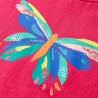 Kinder-T-Shirt Knallrosa 116