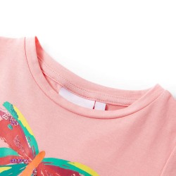 Kinder-T-Shirt Rosa 116