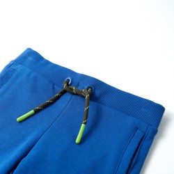 Kindershorts mit Kordelzug Blau 128