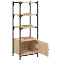 Bücherregal 3 Böden Sonoma-Eiche 41x30x109,5 cm Holzwerkstoff