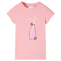 Kinder-T-Shirt Rosa 140