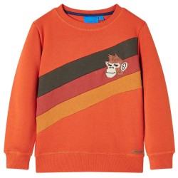 Kinder-Sweatshirt Orange 92