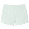 Kindershorts mit Kordelzug Helles Minzgrün 104