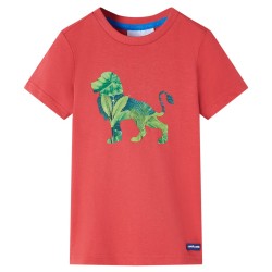 Kinder-T-Shirt Rot 116