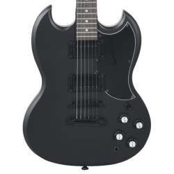 E-Gitarre für Anfänger mit Tasche Schwarz 4/4 39"