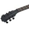 E-Gitarre für Anfänger mit Tasche Schwarz 4/4 39"