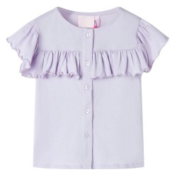 Kinder-T-Shirt Lila 92