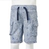 Kindershorts mit Kordelzug Dunkelblau 116