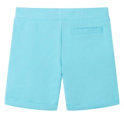 Kindershorts mit Kordelzug Aquablau 140