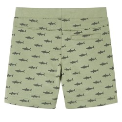 Kindershorts mit Kordelzug Helles Khaki 128