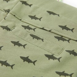 Kindershorts mit Kordelzug Helles Khaki 128