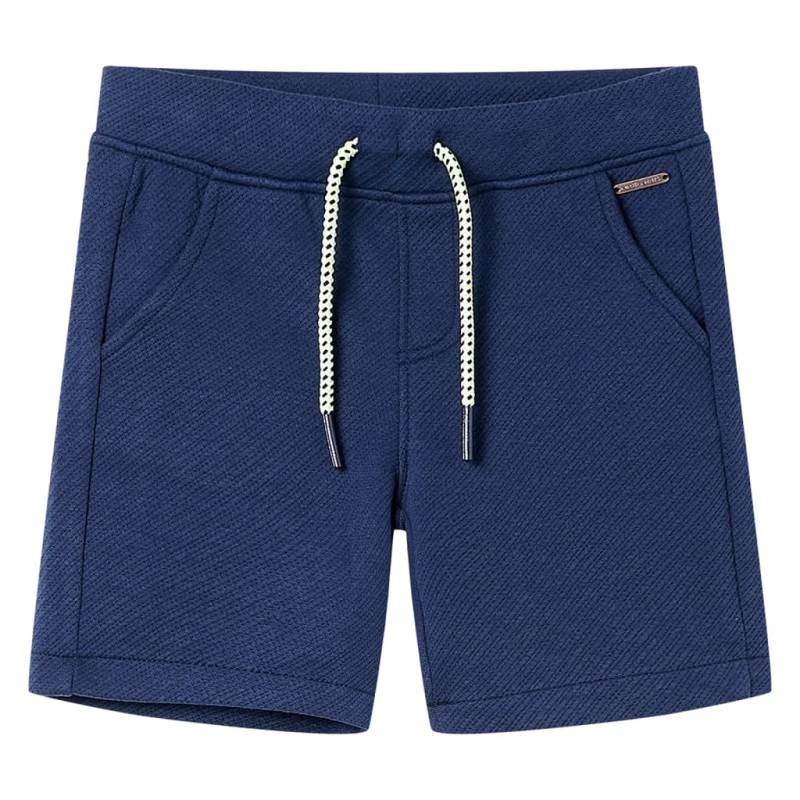 Kindershorts mit Kordelzug Dunkelblau 116