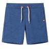 Kindershorts mit Kordelzug Dunkelblau Melange 128