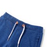 Kindershorts mit Kordelzug Dunkelblau Melange 128