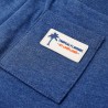 Kindershorts mit Kordelzug Dunkelblau Melange 128