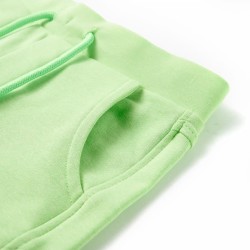 Kindershorts Fluo-Grün 104