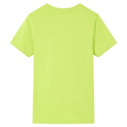 Kinder-T-Shirt Limette 104