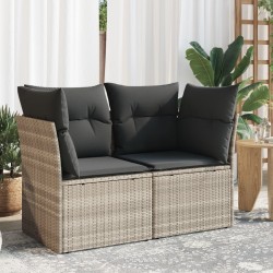 Gartensofa mit Kissen...