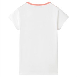 Kinder-T-Shirt Ecru 116