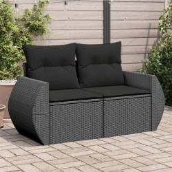 Gartensofa mit Kissen...