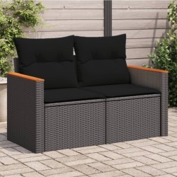 Gartensofa mit Kissen...