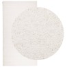 Teppich Shaggy Hochflor Modern Creme 80x150 cm