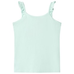 Kinder-Tanktop Helles Minzgrün 104