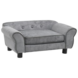 Hundesofa Grau 72x45x30 cm...