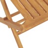 Gartenstühle 8 Stk. Klappbar 47x47x89 cm Massivholz Teak