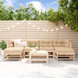 7-tlg. Garten-Lounge-Set...