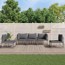 5-tlg. Garten-Lounge-Set...