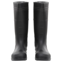 Gummistiefel Schwarz Größe 44 PVC