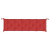 Gartenbank-Auflage Rot 180x50x7 cm Oxford-Gewebe