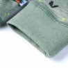 Kinder-Sweatshirt Hellkhaki Melange 116