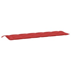 Gartenbank-Auflagen 2 Stk. Rot 200x50x7 cm Oxford-Gewebe