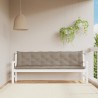 Gartenbank-Auflagen 2 Stk. Taupe 200x50x7 cm Oxford-Gewebe