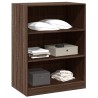 Kleiderschrank Braun Eichen-Optik 77x48x102 cm Holzwerkstoff