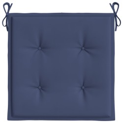 Palettenkissen 2 Stk. Marineblau 50x50x3 cm Oxford-Gewebe