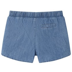 Kindershorts Jeansblau 140